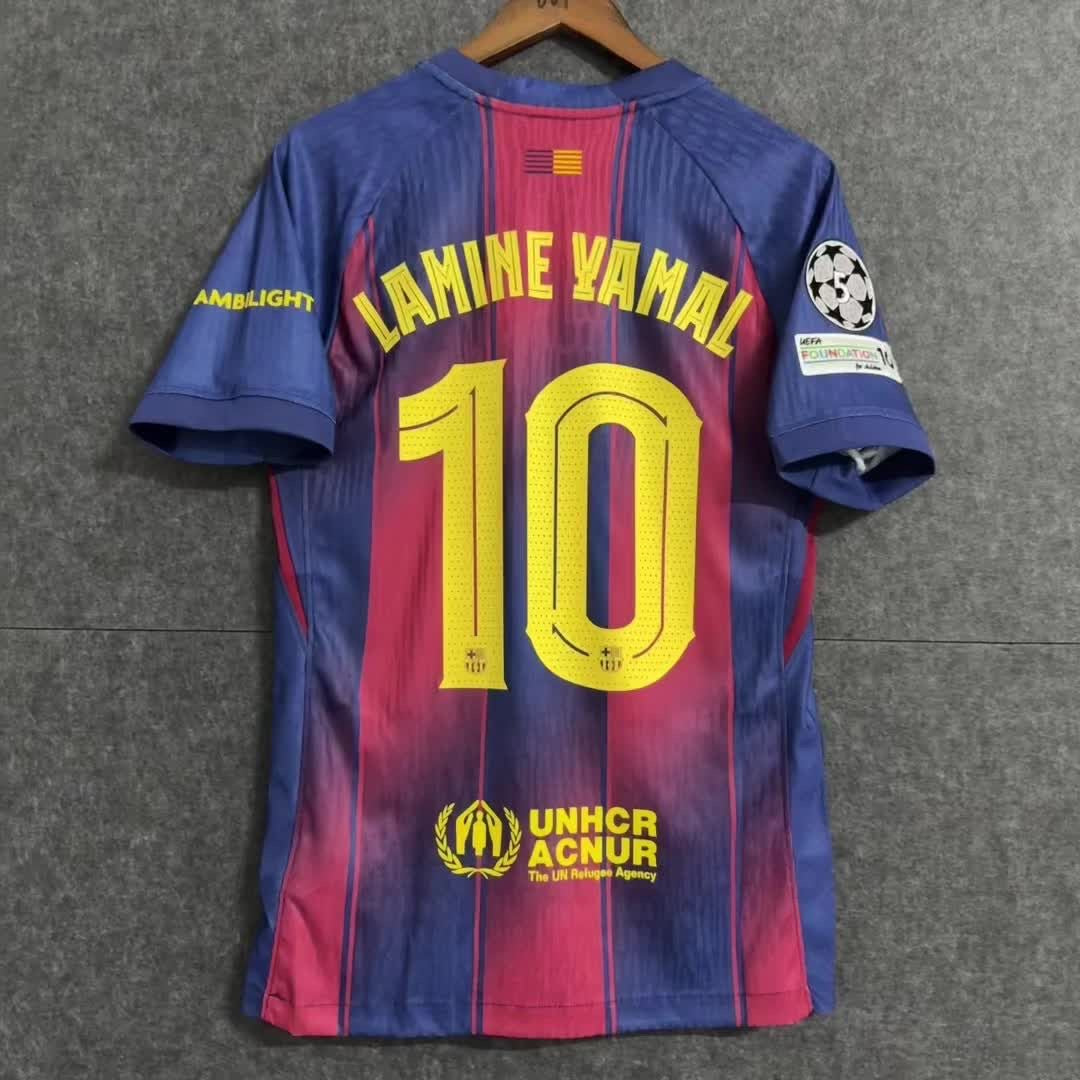 lamine yamal barcelona jersey 2025/2026