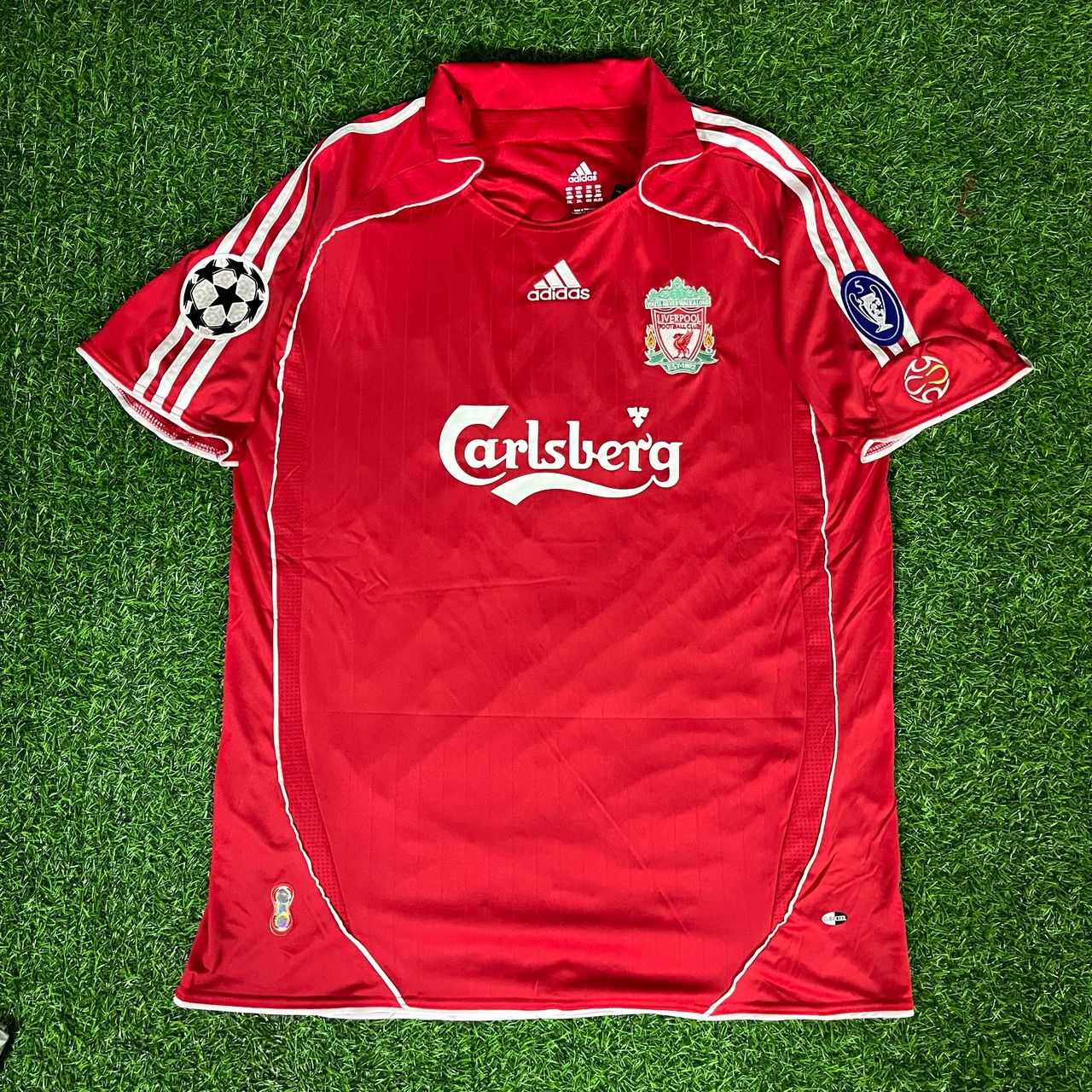 Fernando Torres Jersey Retro Football  Liverpool 2007/08 UCL