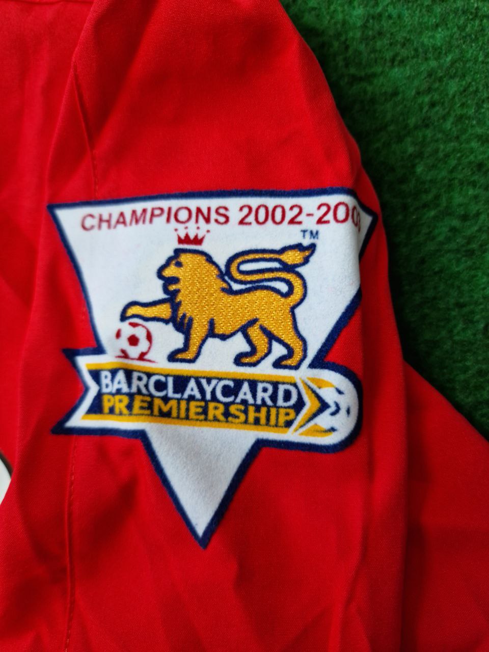 Cristiano Ronaldo Manchester United 2002 2004 Red Retro Long Sleeve Jersey Trikot Maillot