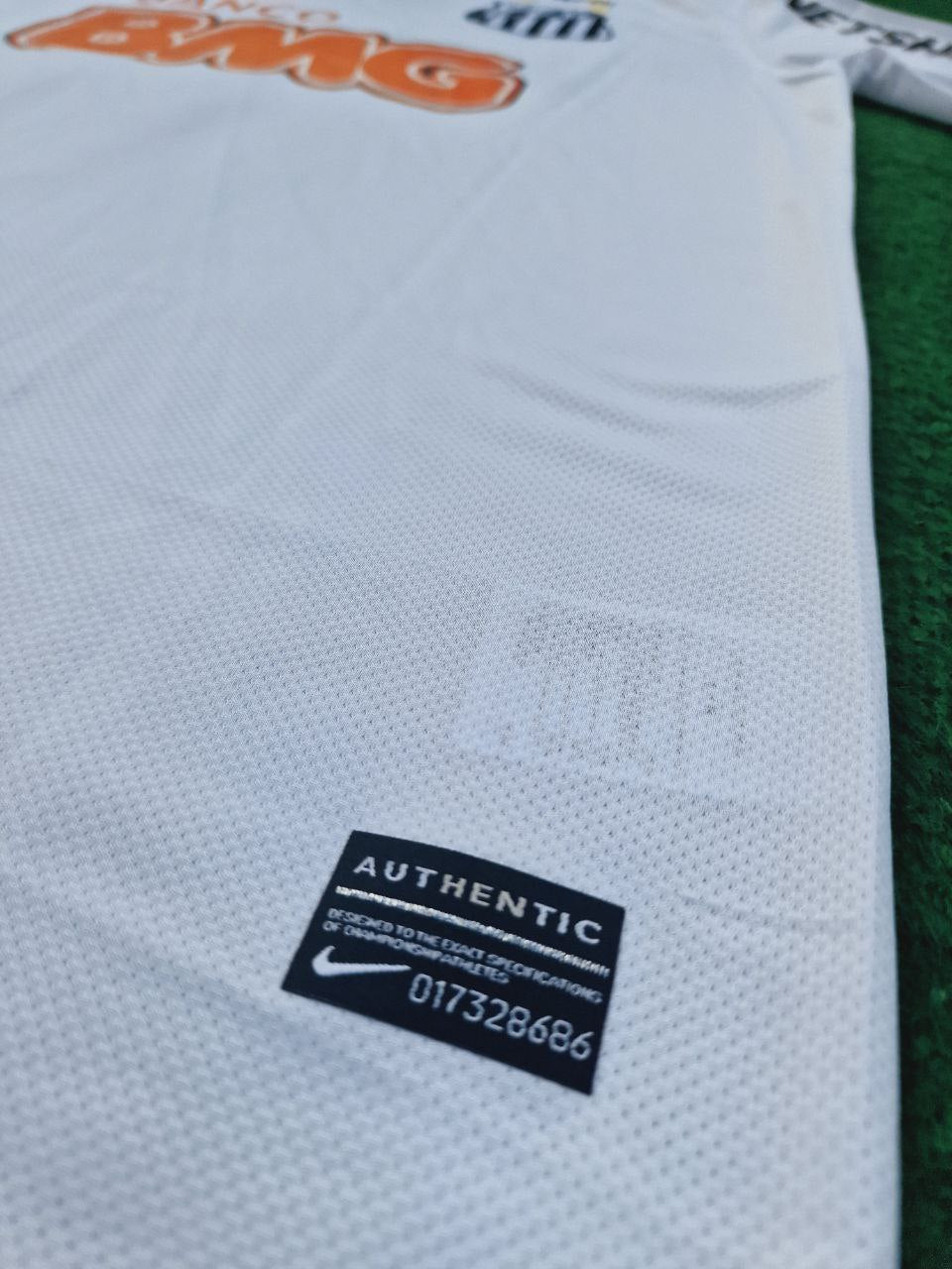 Neymar Jr Santos FC White Retro Football Jersey Trikot