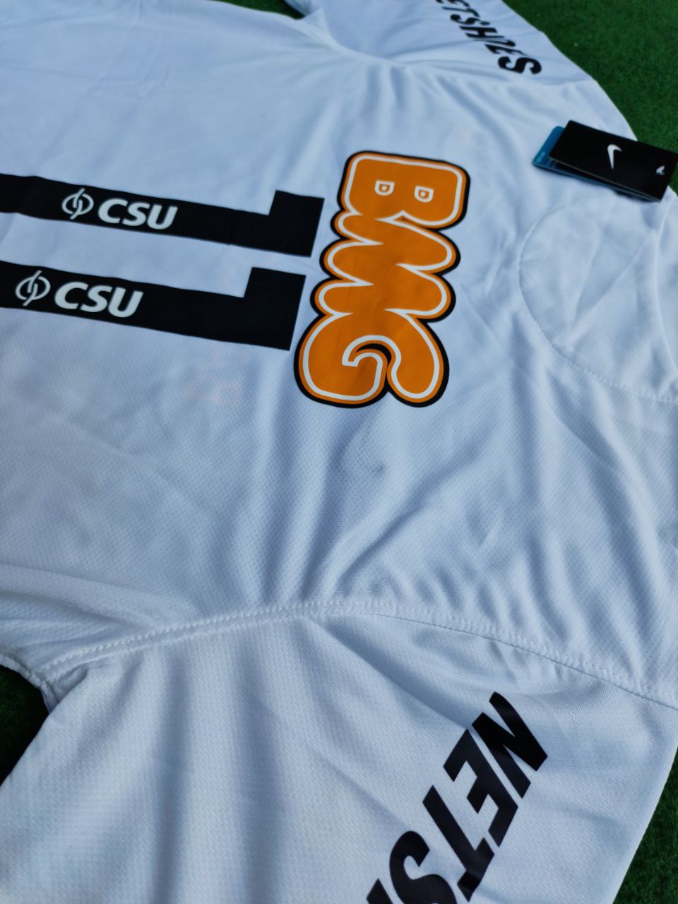 Neymar Jr Santos FC White Retro Football Jersey Trikot