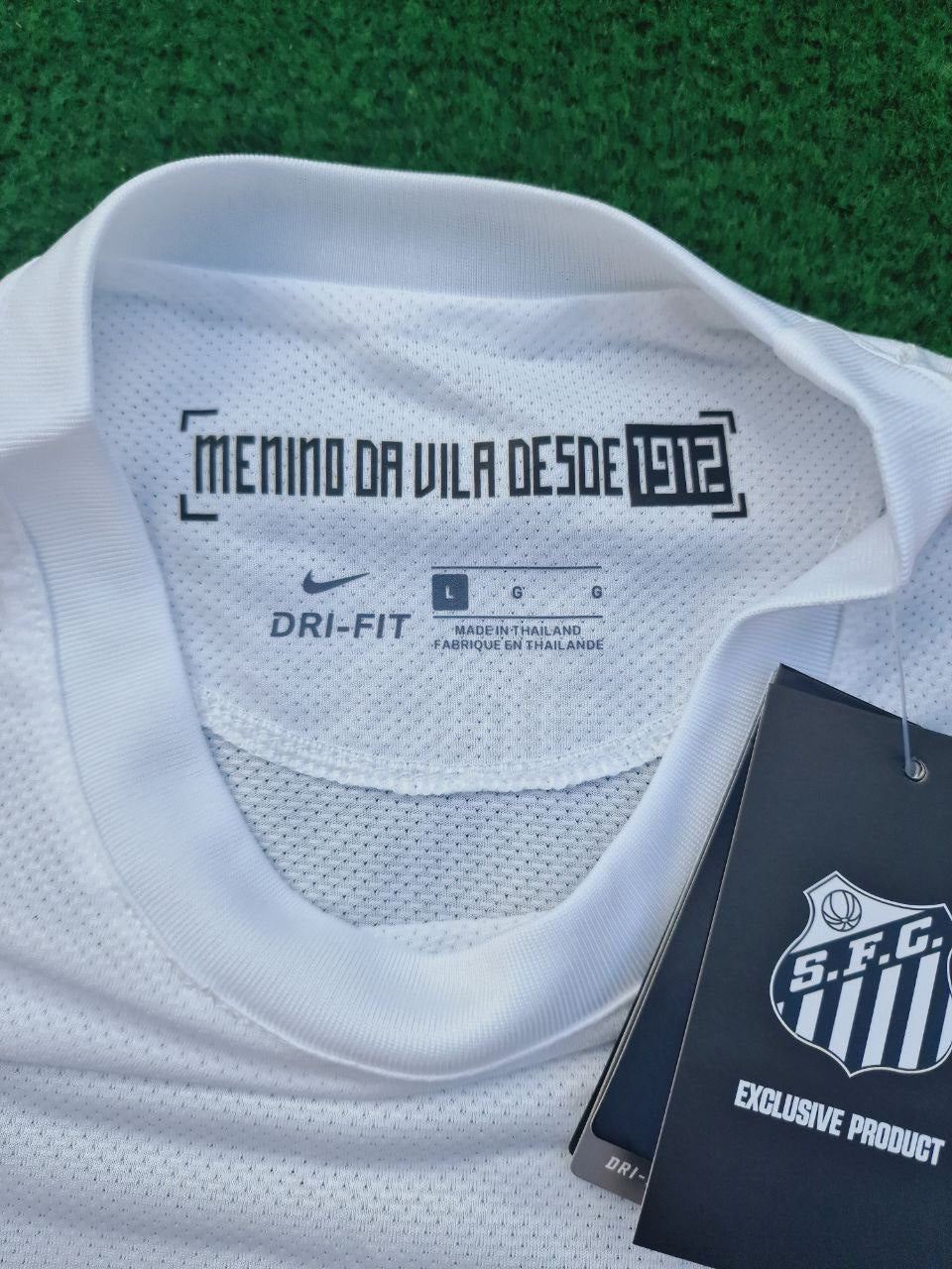 Neymar Jr Santos FC White Retro Football Jersey Trikot